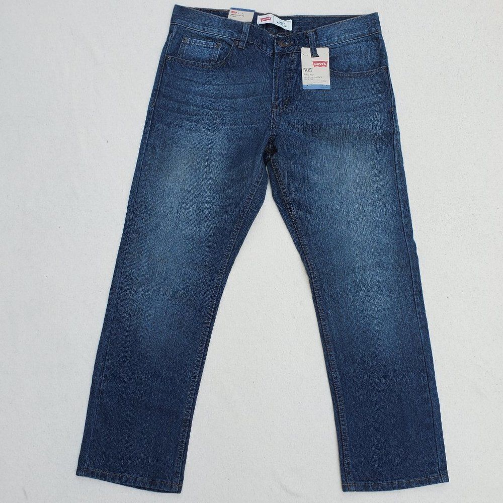 Levi's 505 Regular Fit Jeans 32 W x 27L